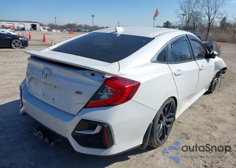 2020 Honda Civic Si Sedan from USA, damaged, VIN 2HGFC1E59LH703562